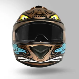 STUDDS DRIFTER D4 DECOR BROWN AND GOLDEN