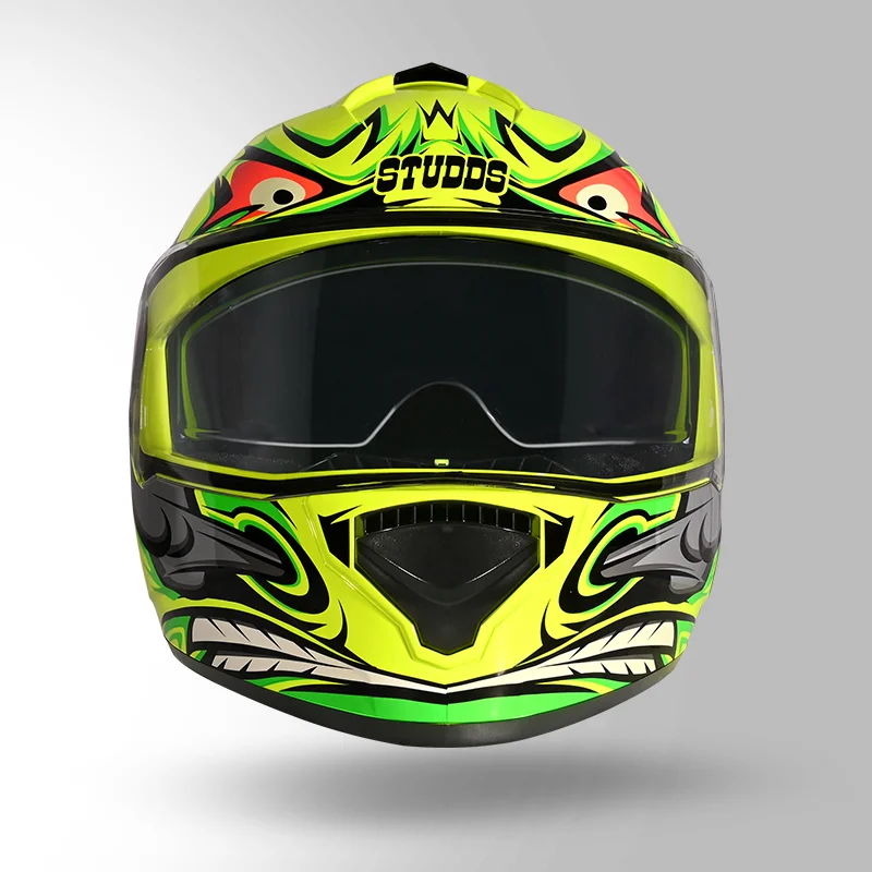 STUDDS DRIFTER D4 DECOR YELLOW AND GOLDEN