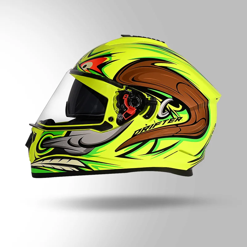 STUDDS DRIFTER D4 DECOR YELLOW AND GOLDEN - Image 3