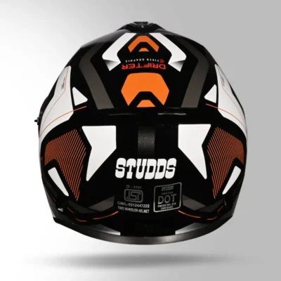 STUDDS DRIFTER D5 DECOR BLACK AND BROWN - Image 3