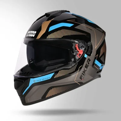 STUDDS DRIFTER D5 DECOR BLACK AND GREY - Image 3