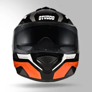 STUDDS DRIFTER D5 DECOR BLACK AND ORANGE