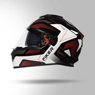 STUDDS DRIFTER D5 DECOR BLACK AND RED - Image 4