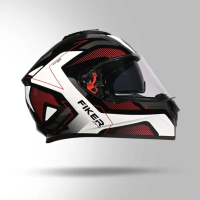 STUDDS DRIFTER D5 DECOR BLACK AND RED - Image 5