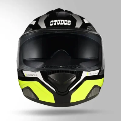 STUDDS DRIFTER D5 DECOR BLACK AND YELLOW