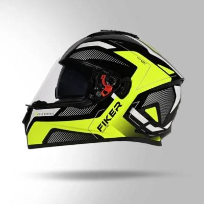 STUDDS DRIFTER D5 DECOR BLACK AND YELLOW - Image 4