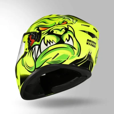 STUDDS DRIFTER D1 DECOR YELLOW - Image 2