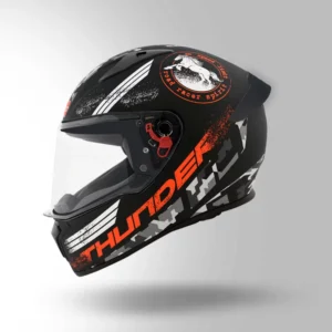 STUDDS THUNDER (D2) DECOR BLACK ORANGE