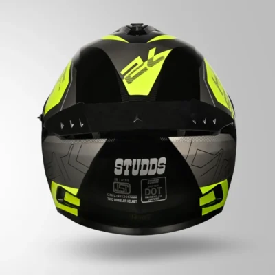 STUDDS DRIFTER D6 DECORE YELLOW - Image 4