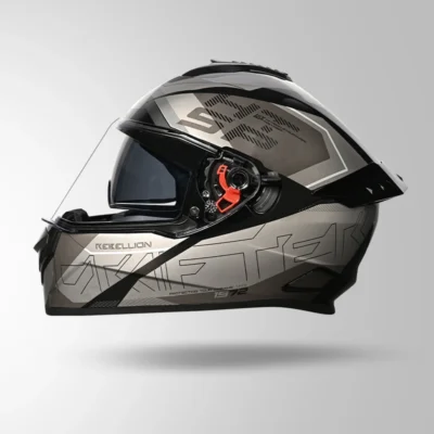 STUDDS DRIFTER D6 DECORE BLACK AND GREY - Image 4