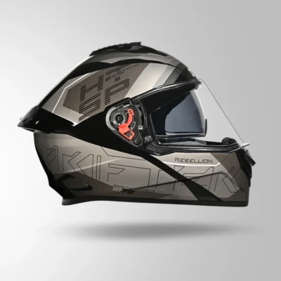 STUDDS DRIFTER D6 DECORE BLACK AND GREY - Image 5