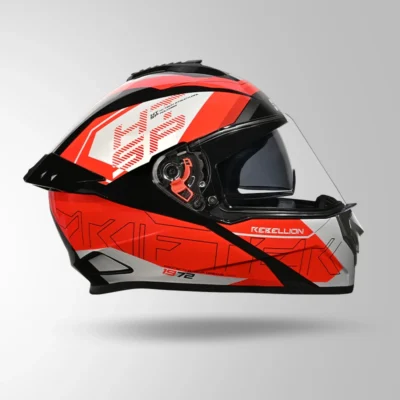 STUDDS DRIFTER D6 DECORE BLACK AND RED - Image 5