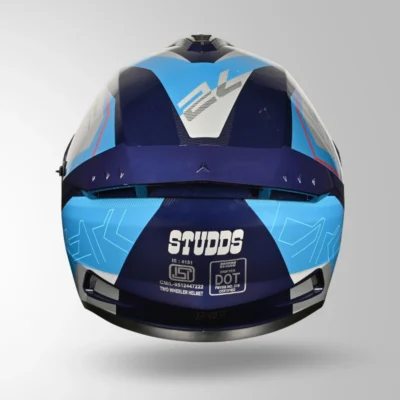 STUDDS DRIFTER D6 DECORE BLUE AND BLUE - Image 2