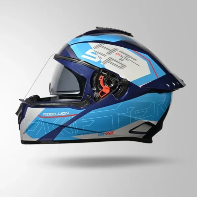 STUDDS DRIFTER D6 DECORE BLUE AND BLUE - Image 4