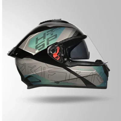 STUDDS DRIFTER D6 DECORE BLACK AND BLUE - Image 5