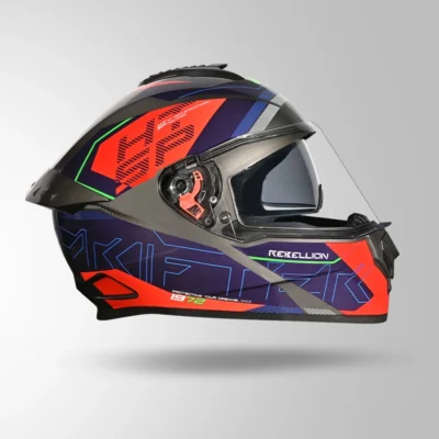 STUDDS DRIFTER D6 DECORE GREY AND BLUE - Image 5