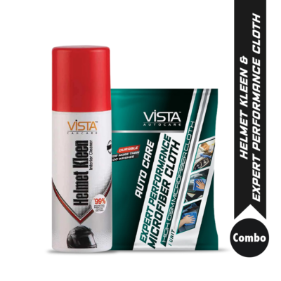 HELMET KLEEN & EXPERT PERFOMANCE MICROFIBER CLOTH Hg COMBO