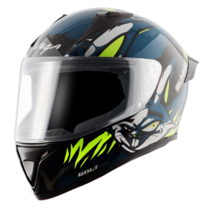 BOLT BUNNY HELMET BLACK BLUE