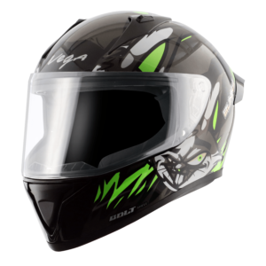 BOLT BUNNY HELMET BLACK GREEN