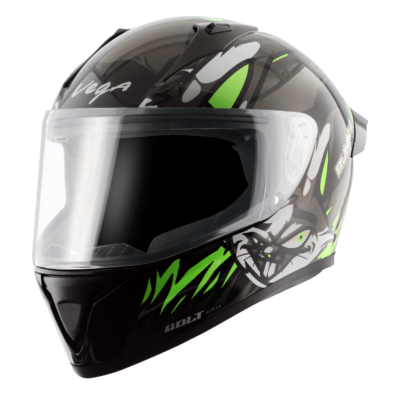 BOLT BUNNY HELMET BLACK GREEN