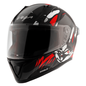 BOLT BUNNY HELMET BLACK RED