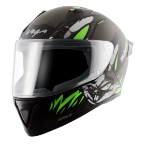 BOLT BUNNY HELMET DULL BLACK GREEN