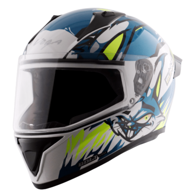 BOLT BUNNY HELMET WHITE BLUE