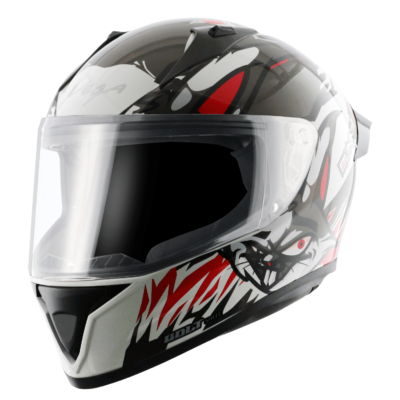 BOLT BUNNY HELMET WHITE RED