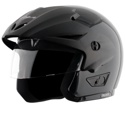 CRUISER W/P HELMET BLACK