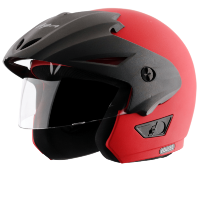 CRUISER W/P HELMET DULL RED