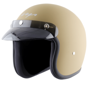 JET WITH PEAK HELMET DULL DESSERT STORM
