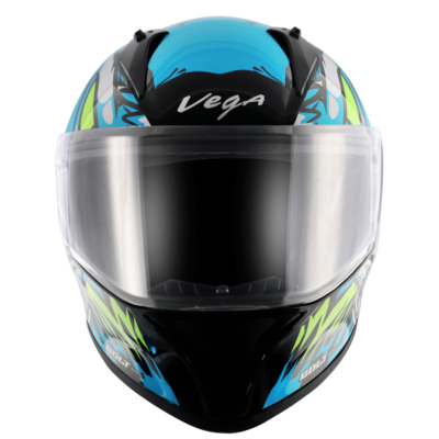 BOLT BUNNY HELMET BLACK NEONBLUE - Image 2