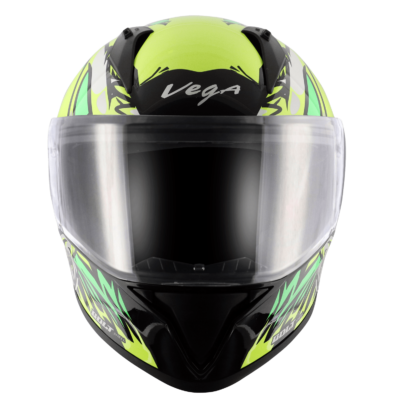 BOLT BUNNY HELMET BLACK NEON YELLOW - Image 2