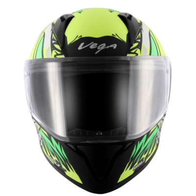 BOLT BUNNY HELMET DULL BLACK NEON YELLOW - Image 2