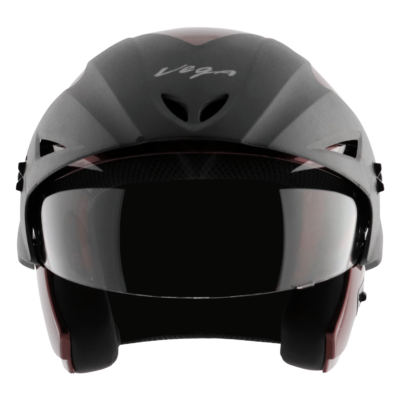 CRUISER W/P HELMET BURGUNDY - Image 2