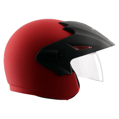 CRUISER W/P HELMET DULL RED - Image 3