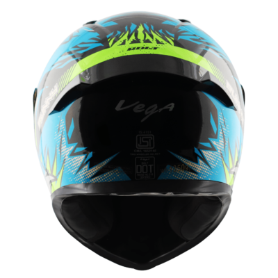 BOLT BUNNY HELMET BLACK NEONBLUE - Image 4