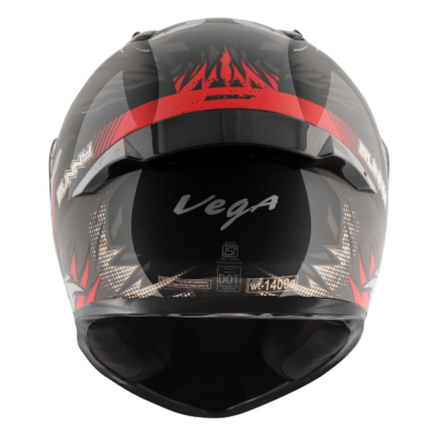 BOLT BUNNY HELMET BLACK RED - Image 4