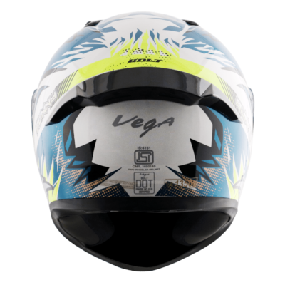 BOLT BUNNY HELMET WHITE BLUE - Image 4