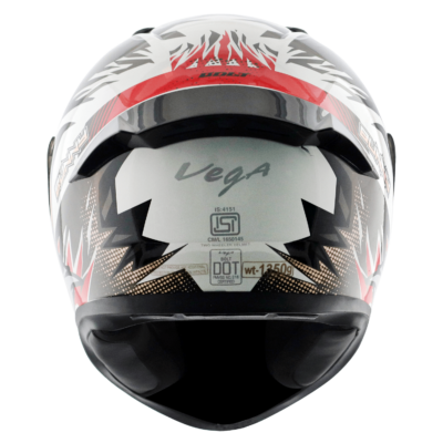 BOLT BUNNY HELMET WHITE RED - Image 4