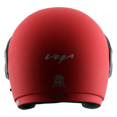 CRUISER W/P HELMET DULL RED - Image 4