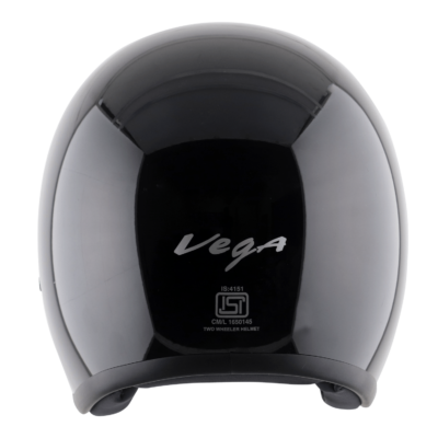 JET WITH PEAK HELMET BLACK - Image 4