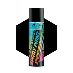 VISTA SPRAY PAINT BLACK MATTE 400 ml (290 g)