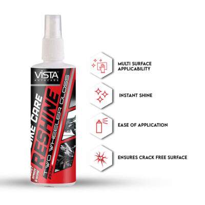 VISTA RESHINE TWO WHEELER GLOSS  250  ml - Image 3