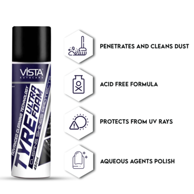 VISTA TYRE ULTRA FOAM 450 ml - Image 4