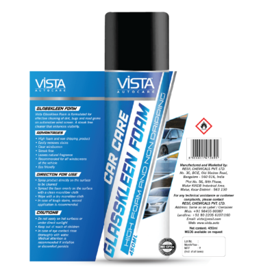 VISTA GLASSKLEEN FOAM 450 ml - Image 3
