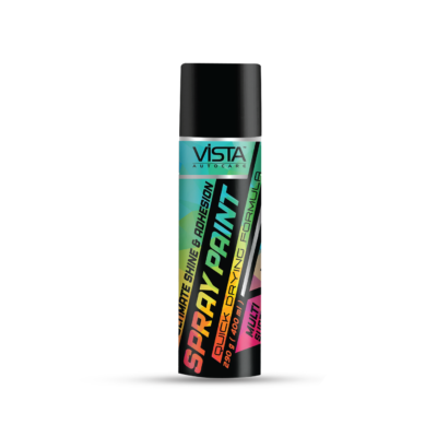 VISTA SPRAY PAINT BLACK GLOSSY 400 ml (290 g) - Image 8
