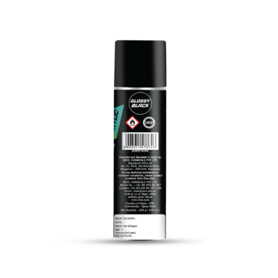 VISTA SPRAY PAINT BLACK GLOSSY 400 ml (290 g) - Image 10