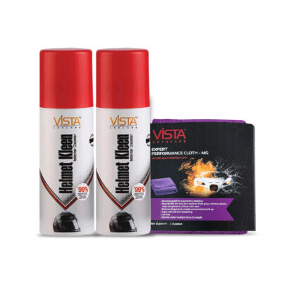 HELMET KLEEN125 ml (Pack of 2) + EXPERT PERFOMANCE CLOTH MG FREE - Image 3