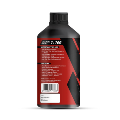 HIGH CONC SHAMPOO 1L - pH BALANCE FORMULA, FOR CAR AND BIKE - Image 2